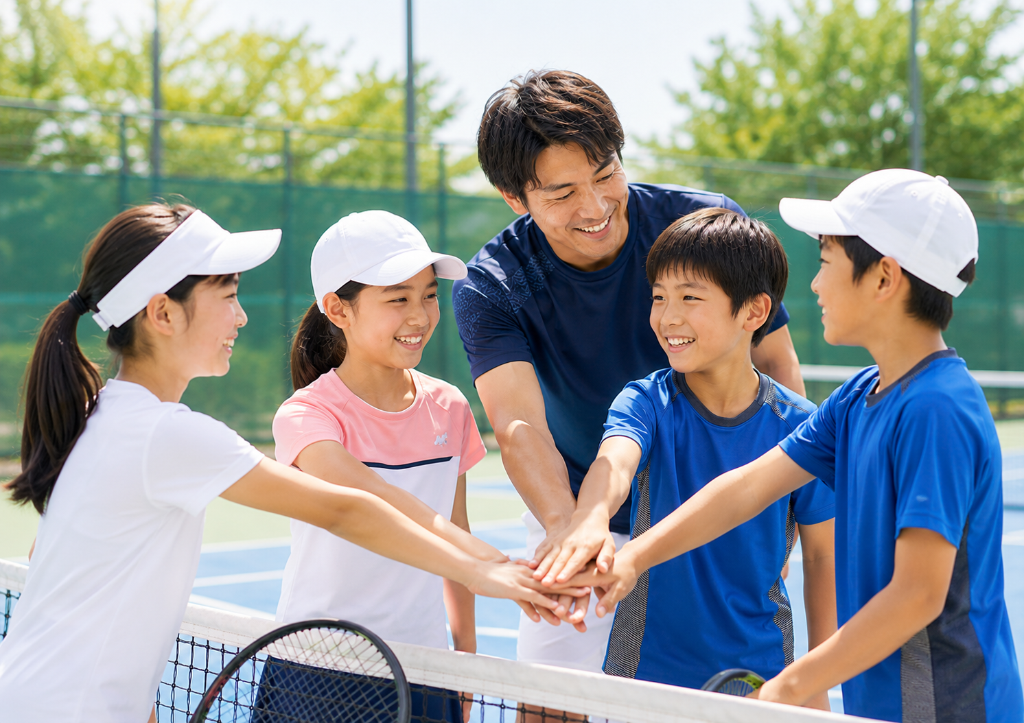仲間と協力する子どもたち